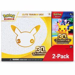 Pokémon TCG 30th Celebration Elite Trainer Box 2-Pack