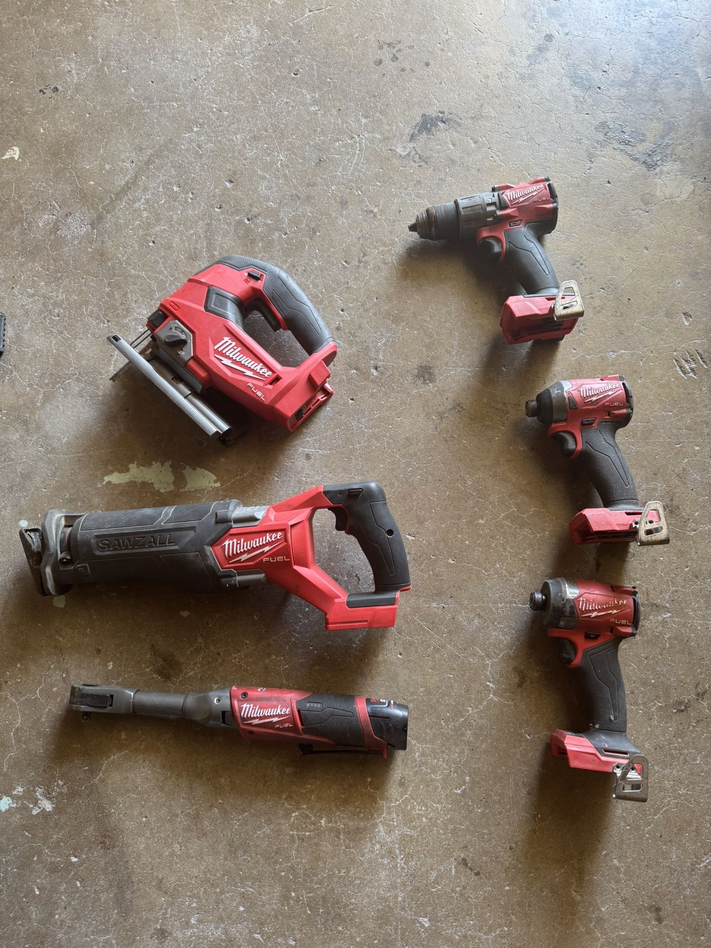 Milwaukee Fuel M18 Tools