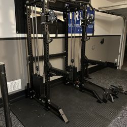 Vesta Fitness PRO SERIES 2-1 Ultimate Half Rack Functional Trainer/Gym Equipment/ Home Gym/ Fitness/ FREE DELIVERY 🚚  