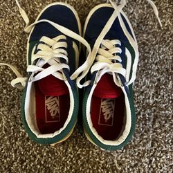 Kids Colorful Vans Size 13