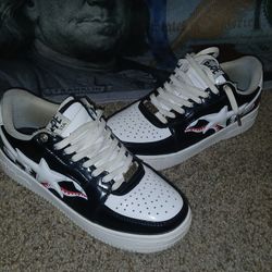 Black And White Bale Shoes 