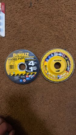 Pro Five Pack Metal Stainless Steel Blades And A Dewalt Max Trim Blade