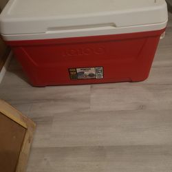 Gently Used  Large Igloo Cooler With Handles For Sale....