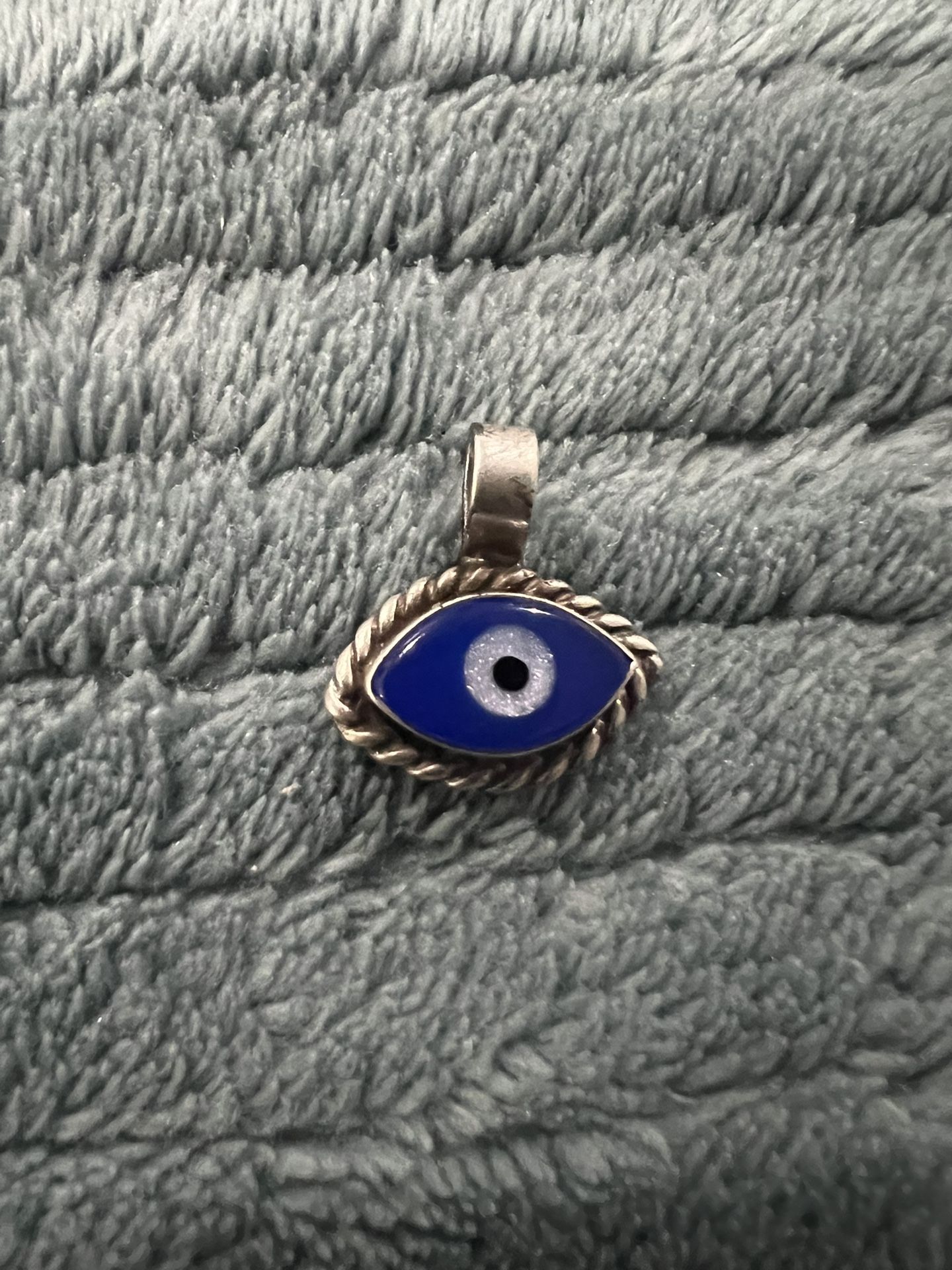 Evil Eye Silver Pendant