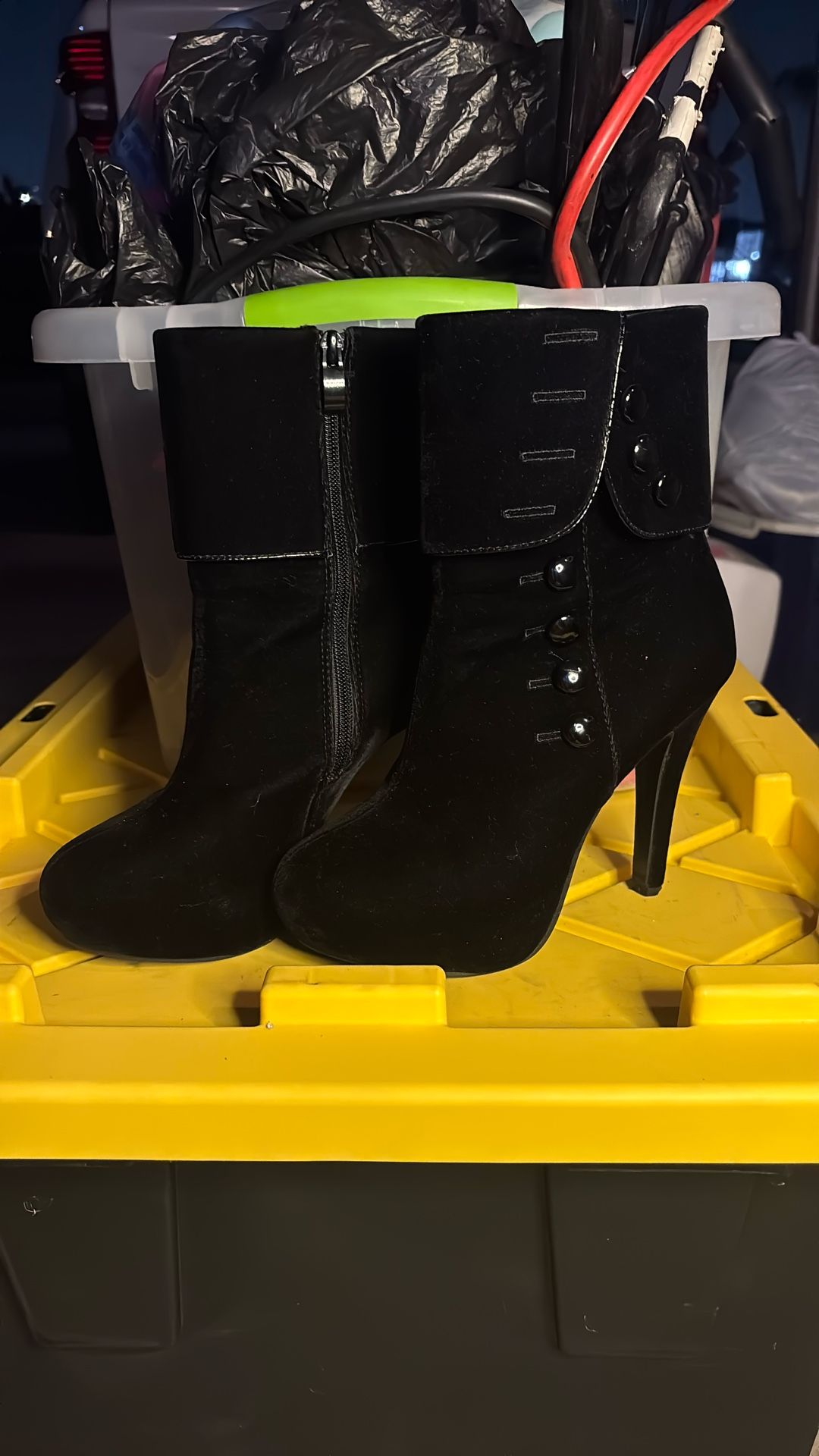 Black Heel Boots