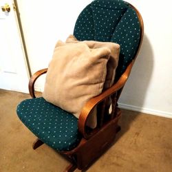 Antique Rocking Chair (Pillows Included)