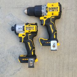 Dewalt 20v Impact And Hammer Drill Brushless XR Brand New  Tools Only 