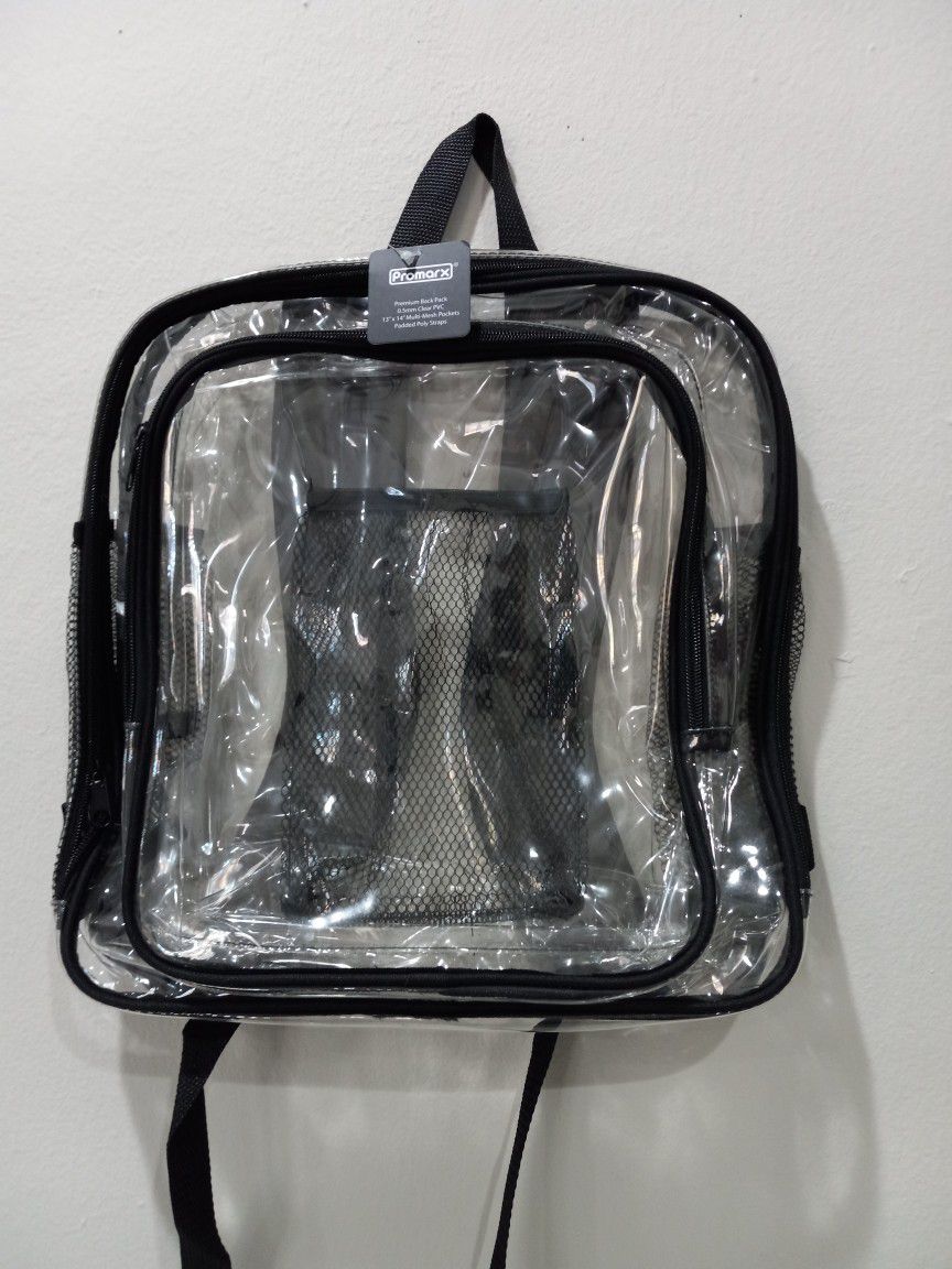 Transparent Backpack,  Medium 