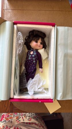 Baby Marie Osmond – dancing with the stars, doll purple dress