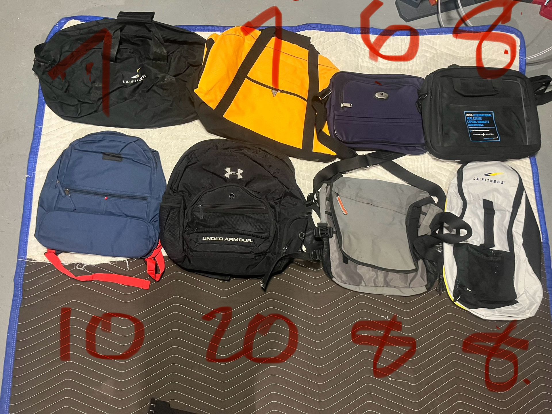 All 8 Bags For Sale