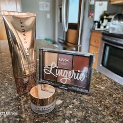 New Jlo Beauty Facial Cleanser And Eye Cream + Free Shadow 