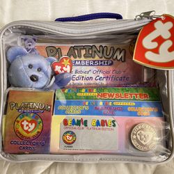 Beanie Babies Official Club Collectors Set - Platinum Edition 1999