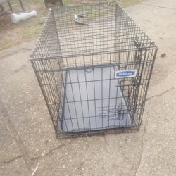 Price is firm.. medium sized dog crate