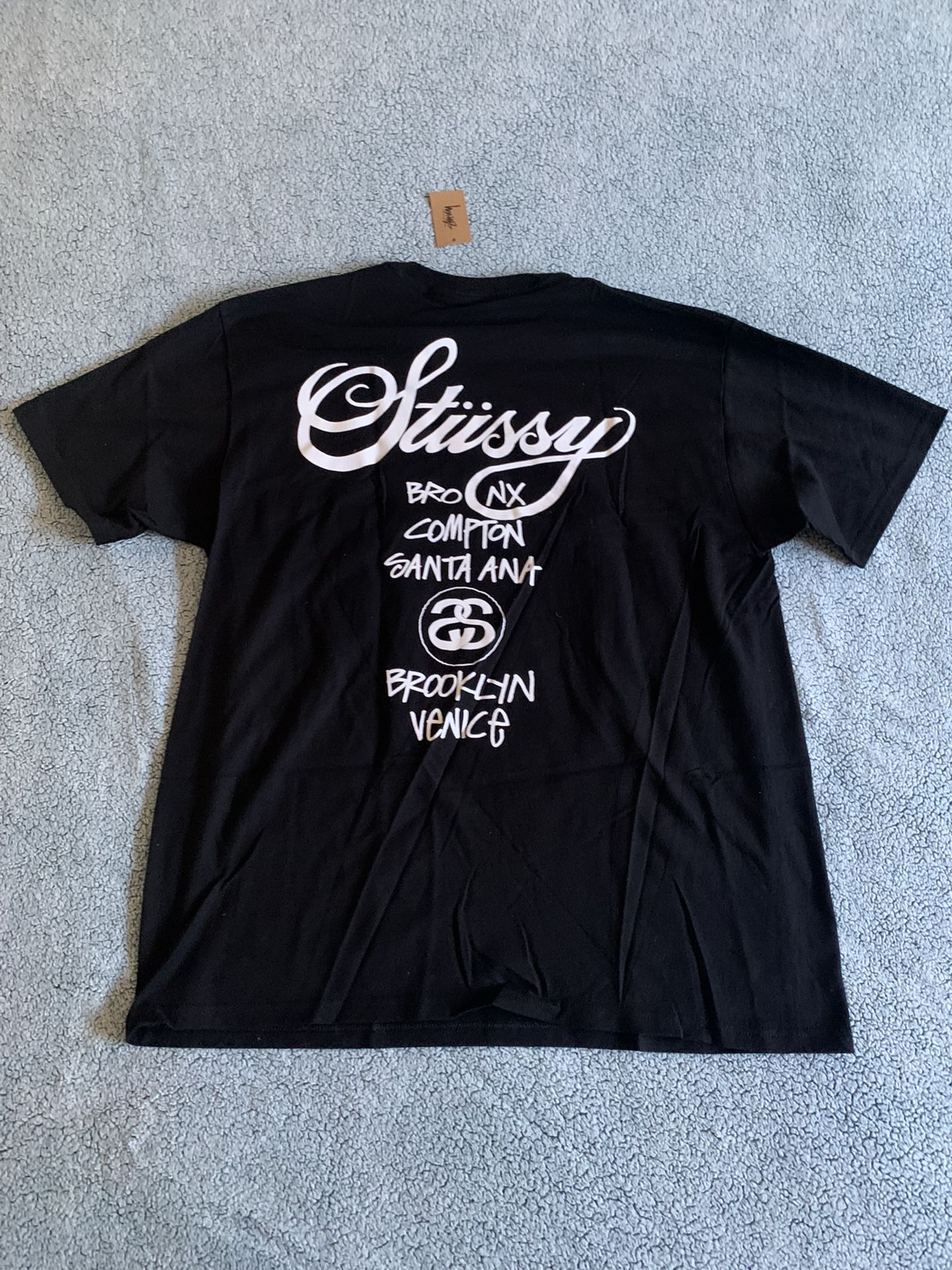 【Stussy】 正規品★ World Tour T-Shirt Black 2024 2025 Stussy World Tour T-Shirt Black 2024 | eBay