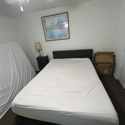 Queen Size Bed With Frame And Headboard 