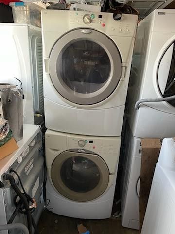 Whirlpool Duet Stackable Washer And Gas Dryer 