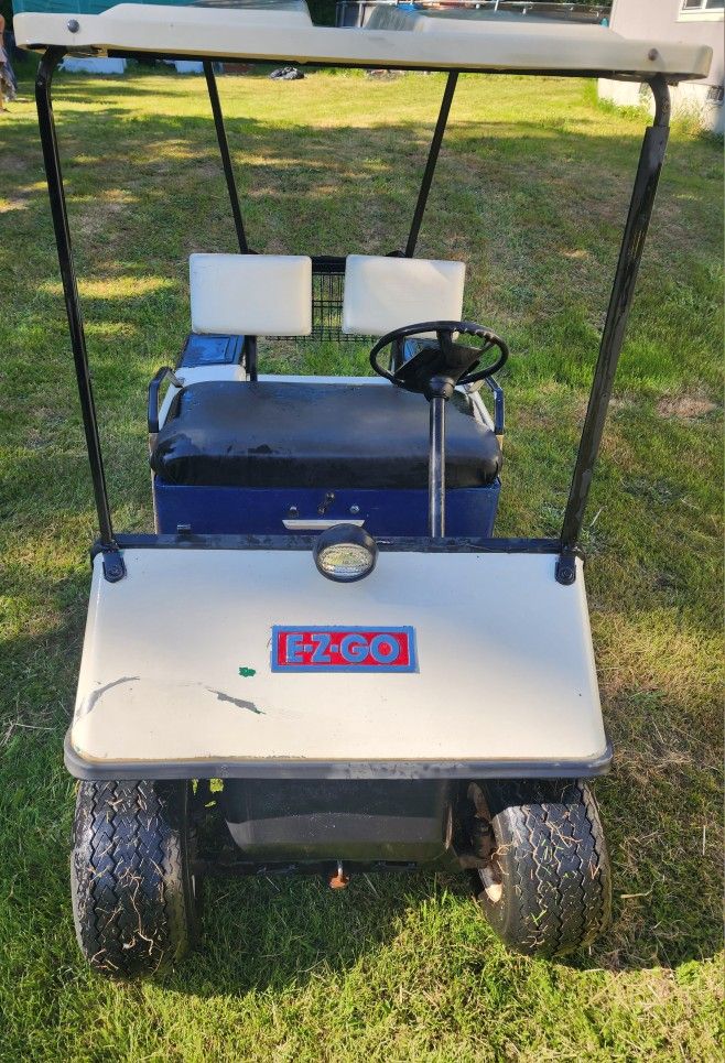 UPDATE!!! 1983 Ezgo Golf Cart (2 Cycle) Runs Good !