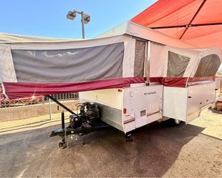 08 Fleetwood Avalon High-Wall Pop-Up Camper Has A/C Slide Double Axle