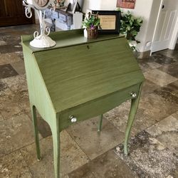 Green Antique Desk