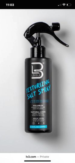 LEVEL 3 Texturizing Salt Spray Barber Recommended 