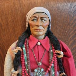 Skookum Doll 35" Tall. Awesome Piece Rare