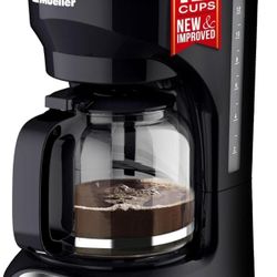 12-Cup Automatic Coffee Maker-Mueller