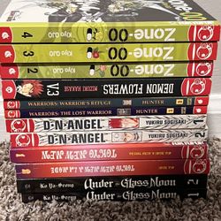 TokyoPop Manga Titles. 