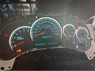Chevy cluster led conversion