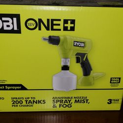 RYOBI One+ Compact Sprayer - Tool Only - New in Box