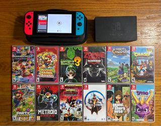 Nintendo switch 12 games bundle
