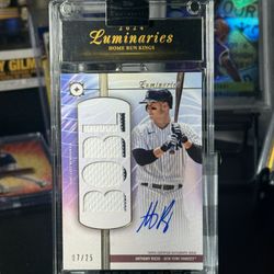 Anthony Rizzo Lumineers Auto /25