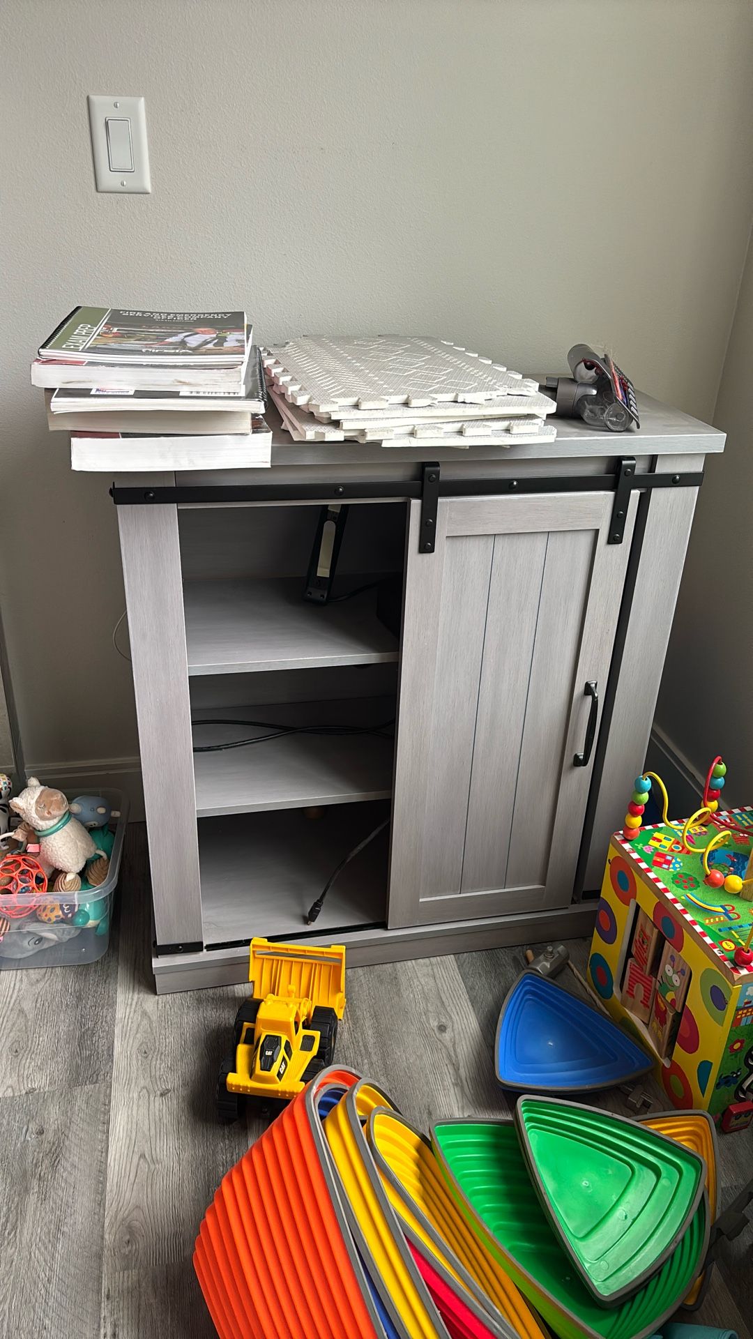 Grey Console Table 