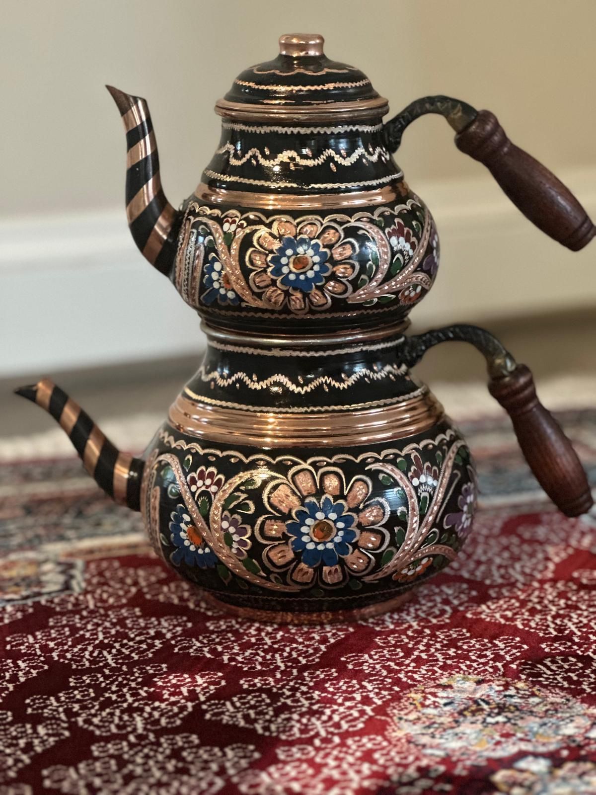 Turkish Teapot Tea Pots For Stove Top The Turkish Çaydanlık Double