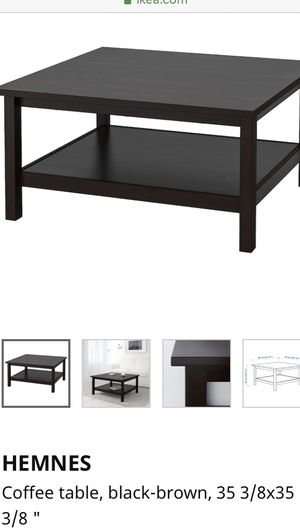Photo Ikea mesa de sala NUEVO dentro de la caja color black-brown