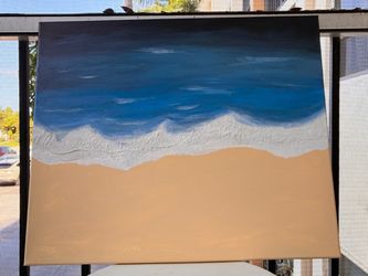 Painting of ocean