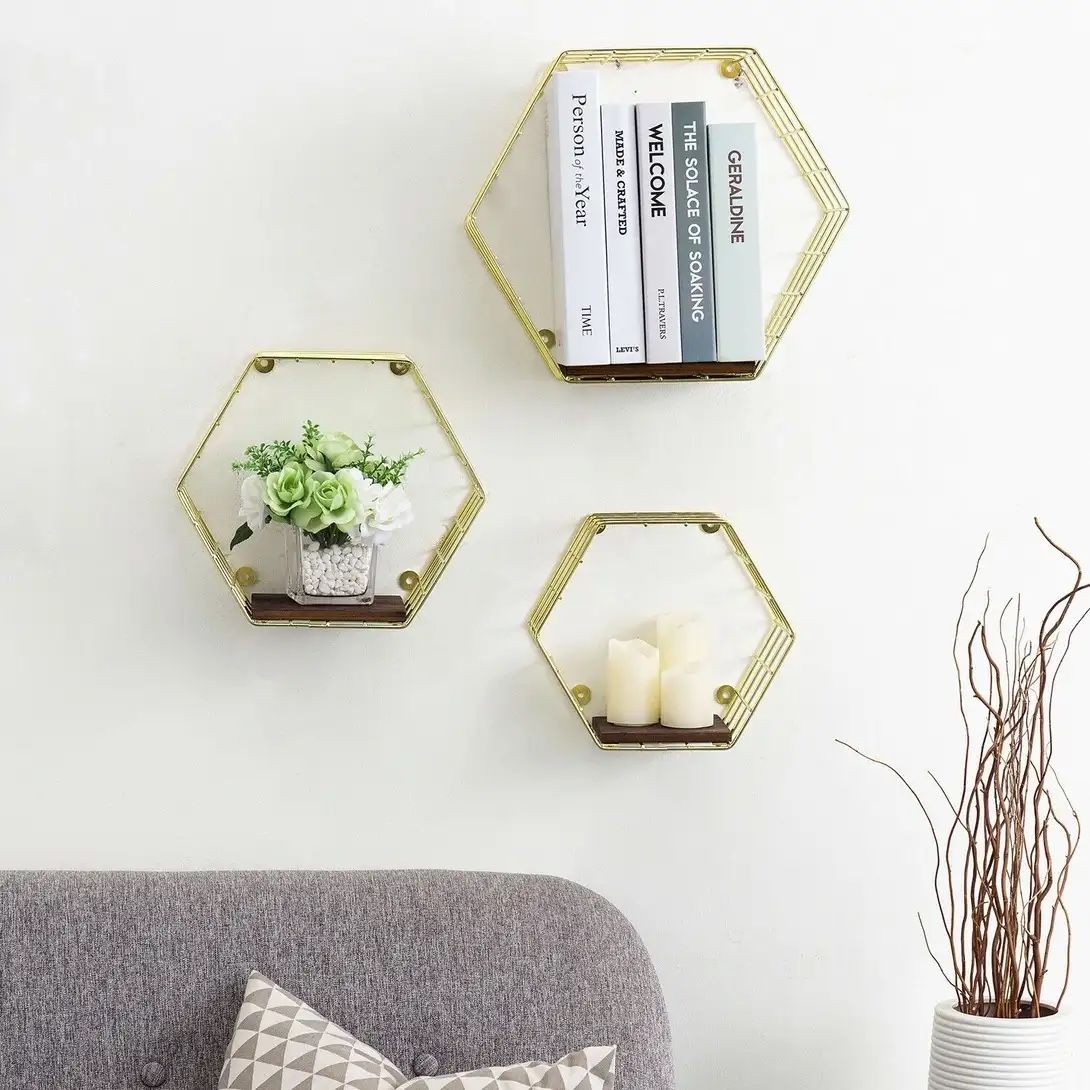 Wall Shelf, 3 Per Set, $10