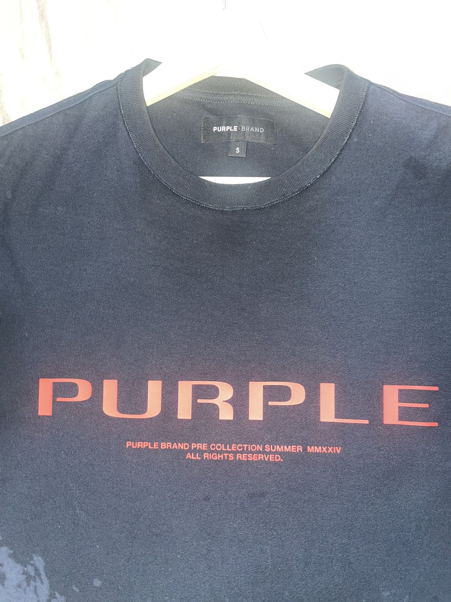 PURPLE BRAND T SHIRT SIZE SMALL