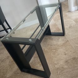 Glass Desk- $100 Or Best Offer