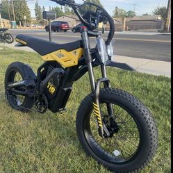 Electric dirt bike