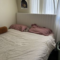 White Queen Bed Frame 