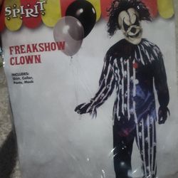 Halloween Costume - Freakish Clown Adult Medium