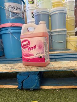 Pink Jabonsote Floral Liquid Laundry Detergent 5 Gallons