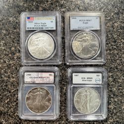 Ase America Silver Eagles 1oz 