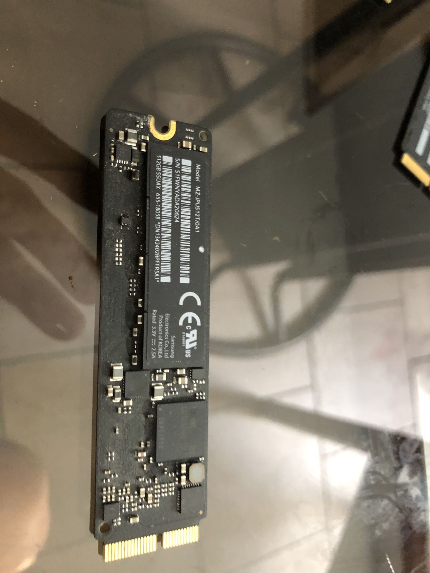 500 GB flash storage for MacBook Pro 2013 2018