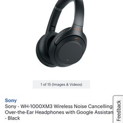 Sony Headphones 