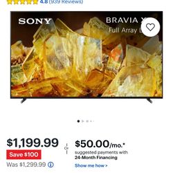 Sony 65”4K ULTRA HD SMART TV