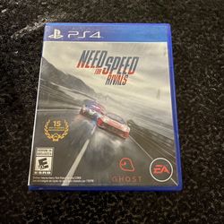 NEED FOR SPEED RIVALS PS4