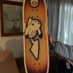 Pokémon Limited Edition Wood Long Board
