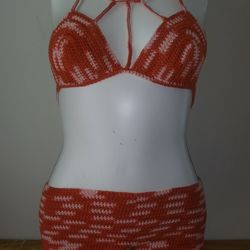 ***NEW*** LisaG7 CROCHETED CROP TOP SET CT154