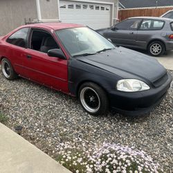 Parting Out Honda Civic Coupe EJ6 96 Nonvtec D16y7 Neuspeed Suspension Avid Rims